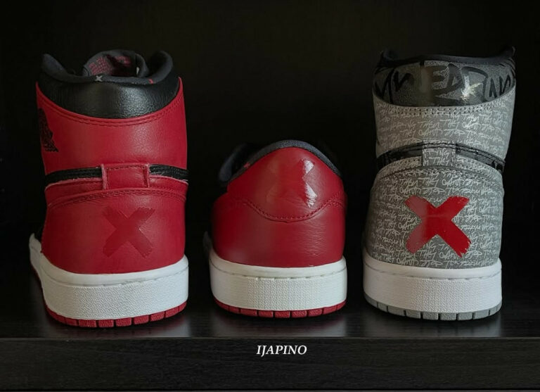 Air Jordan 1 avec une croix au talon (couv)