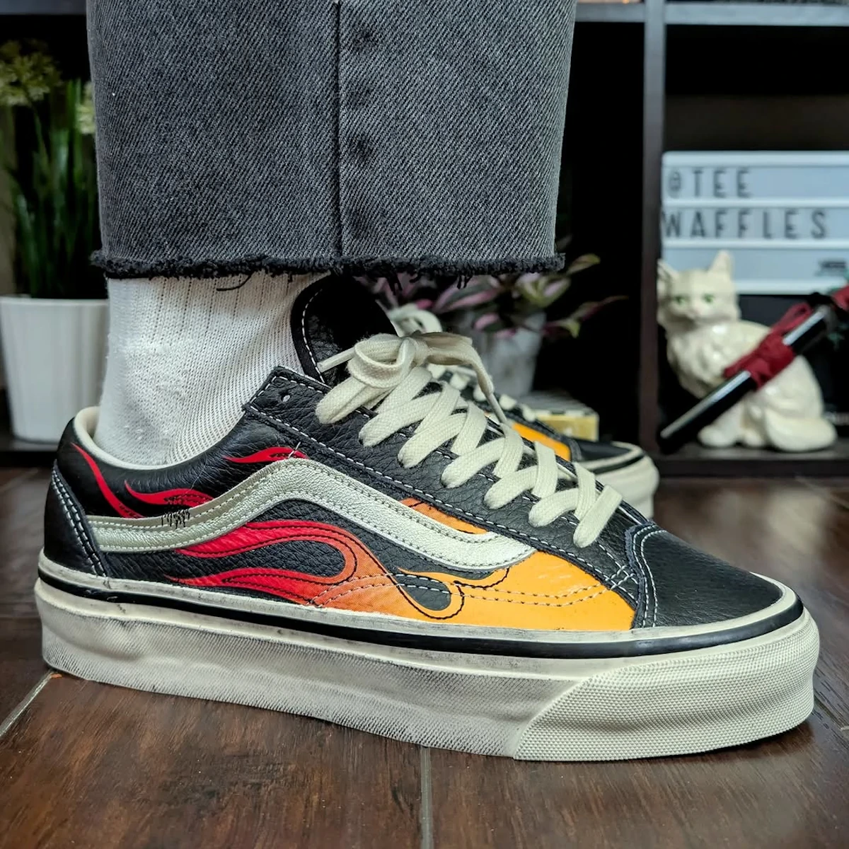 Vans LX Old Skool 36 Archive Flame Black VN000D9RCJK (5)