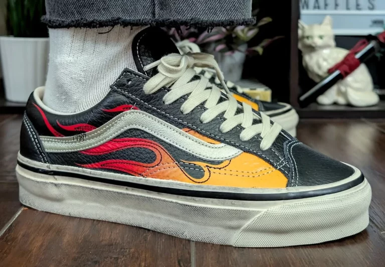 Vans LX Old Skool 36 Archive Flame Black VN000D9RCJK (couv)