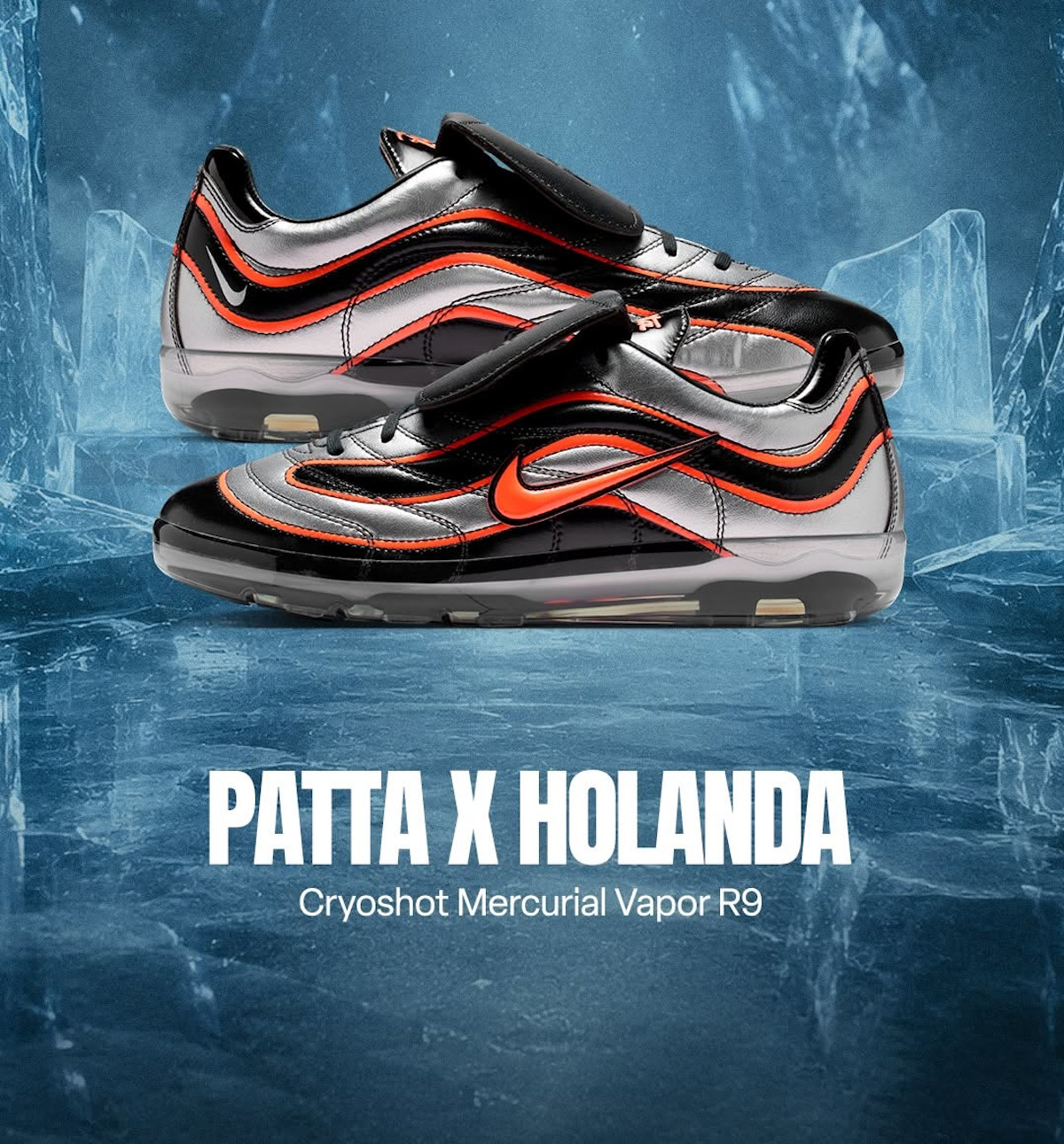 Nike Cryoshot Mercurial Vapor R9 x Patta