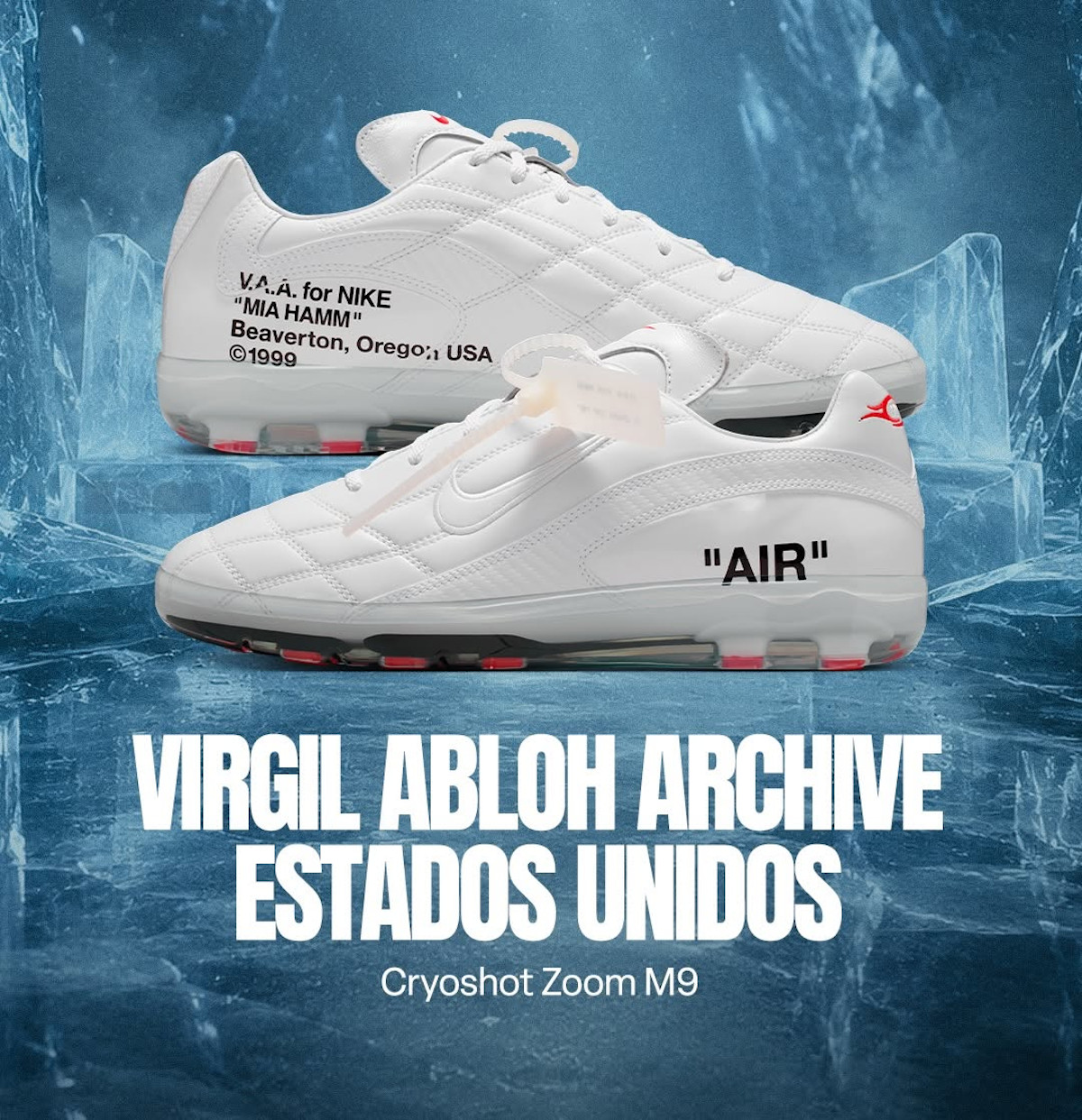 Nike Cryoshot Zoom M9 x VAA Off White