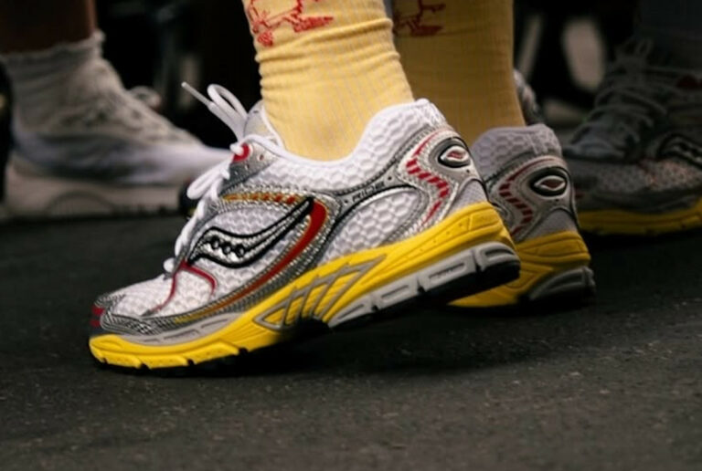 Saucony pro grid ride 1 White Buttercup (couv)