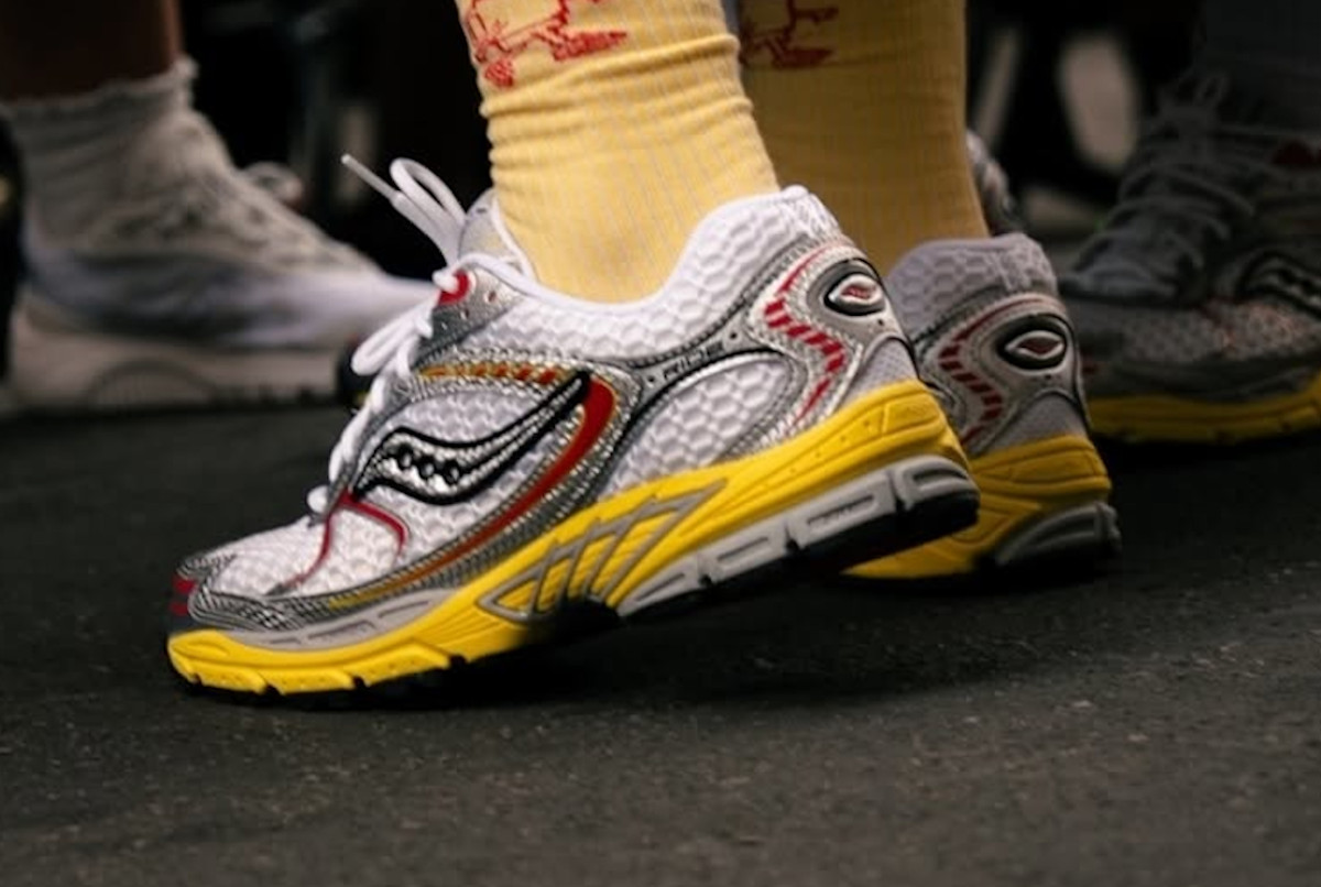 Saucony pro grid ride 1 White Buttercup (couv)
