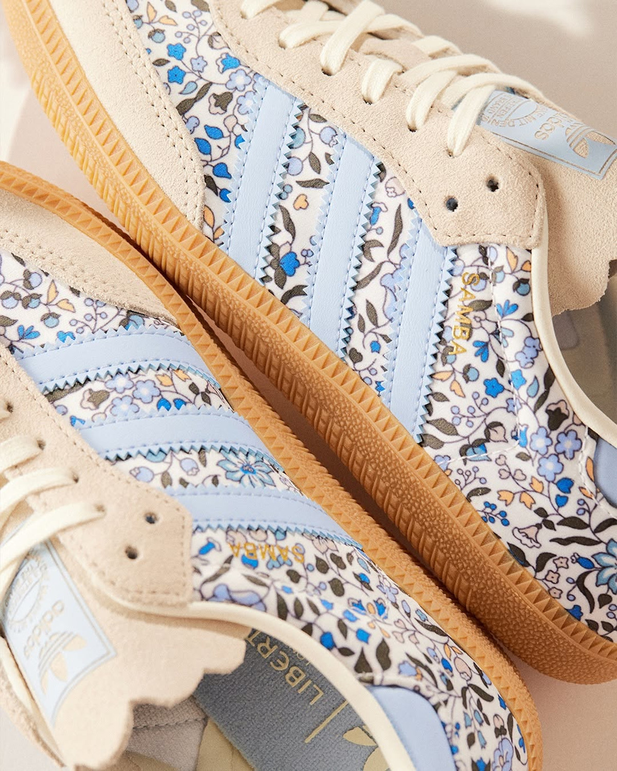adidas Samba Liberty London Blue Floral