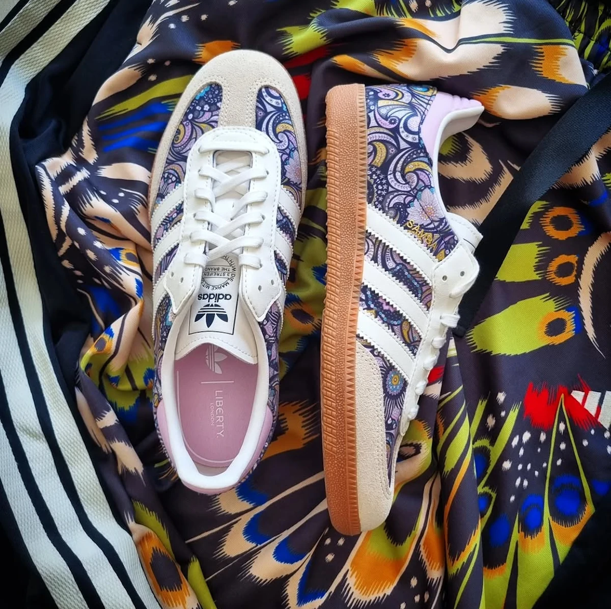 adidas Samba OG Liberty London Orchid Fusion (modèle enfant)
