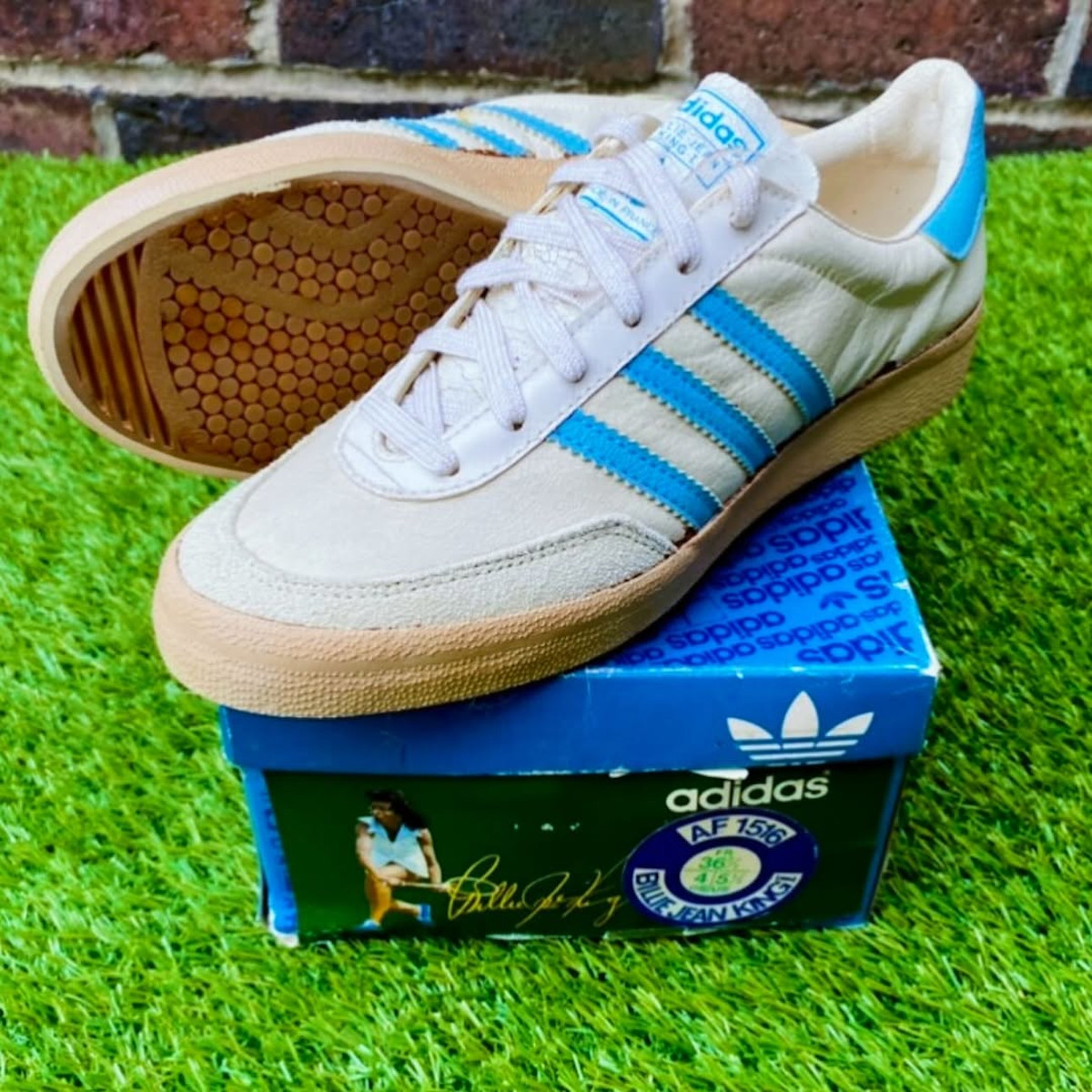 Adidas Billie Jean King vintage de 1976 made in France (1)
