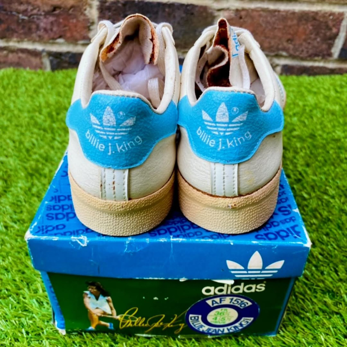 Adidas Billie Jean King vintage de 1976 made in France (2)