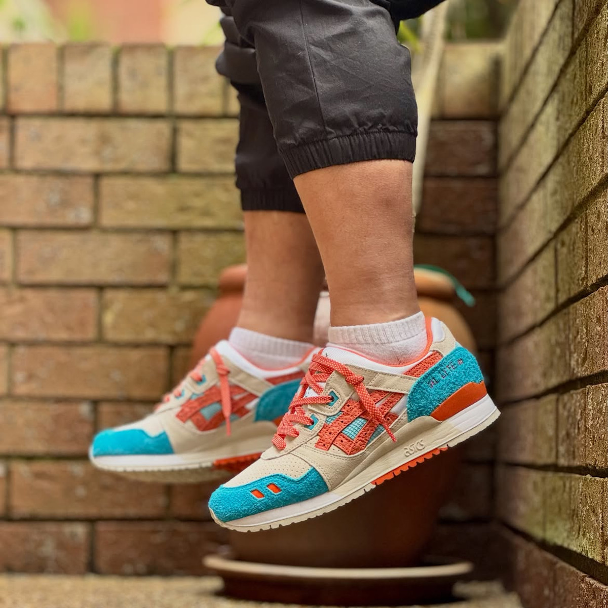 Asics Gel Lyte III San-Ko Coral (3)