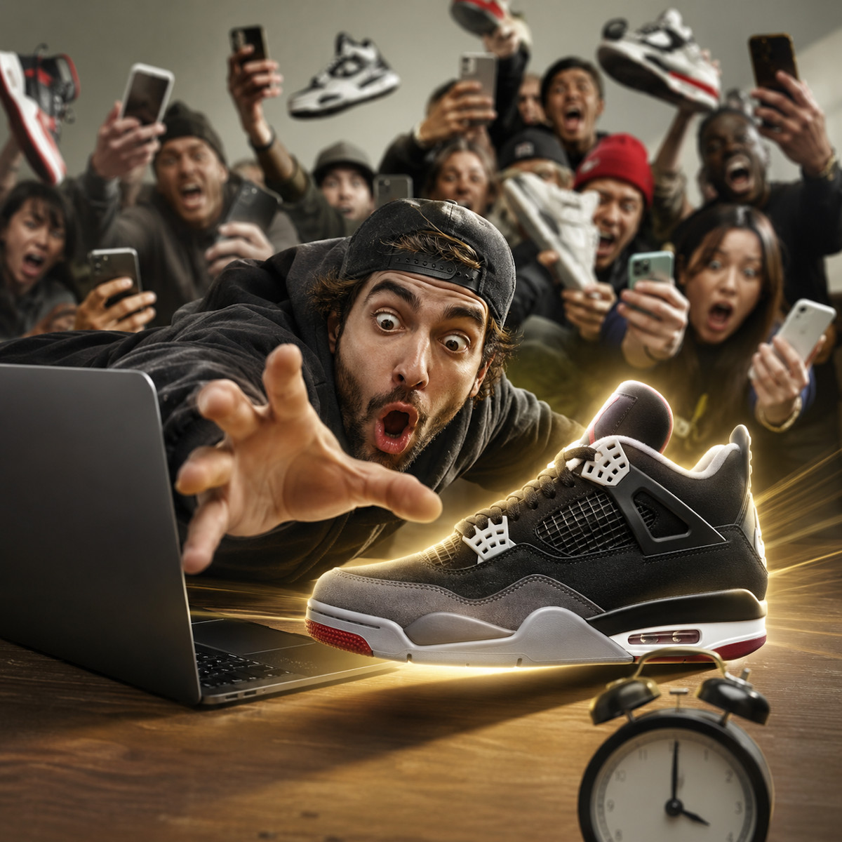 Drop sneakers