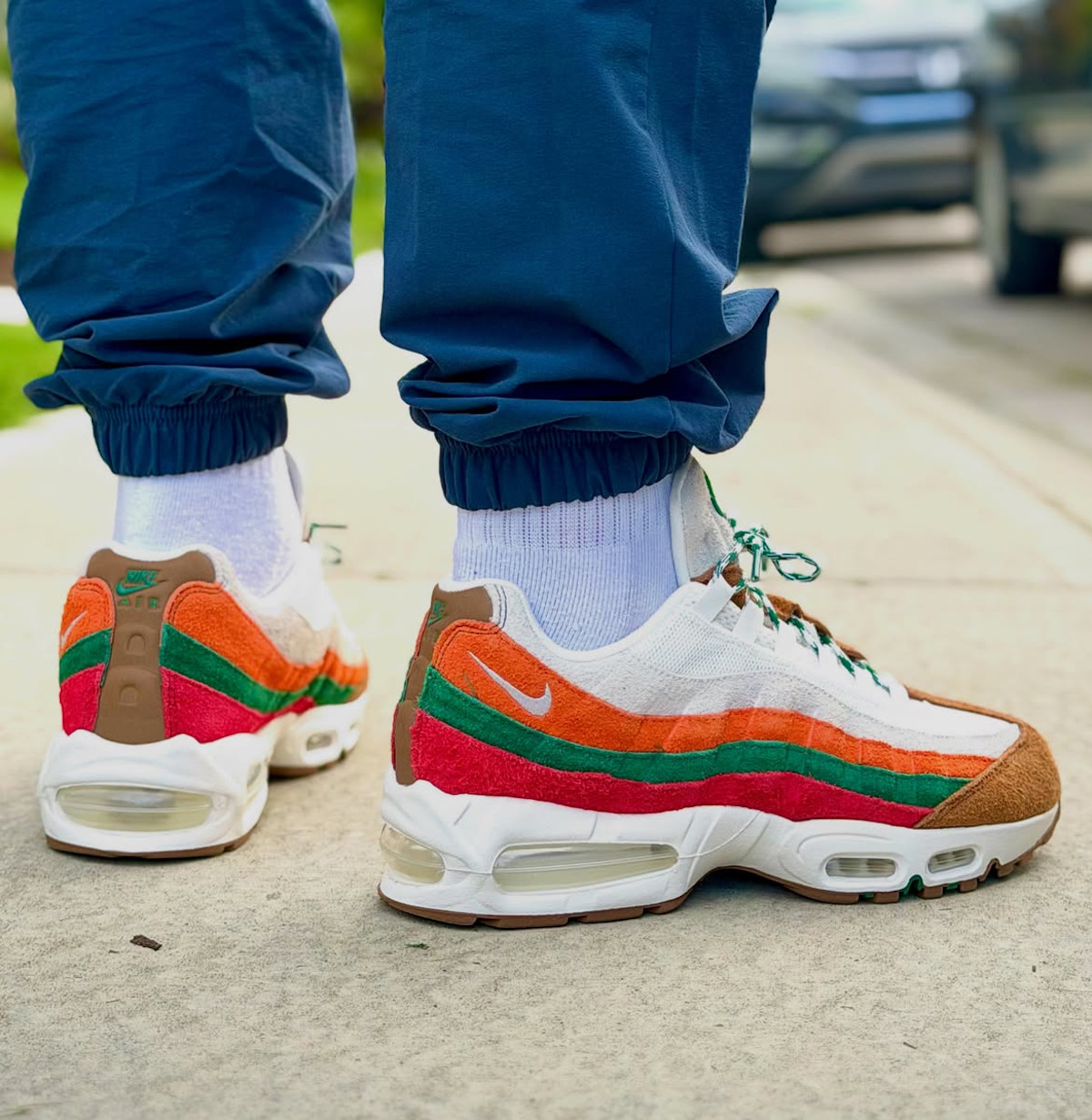 Nike Air Max 95 Sport Green Safety Orange IR1944-102