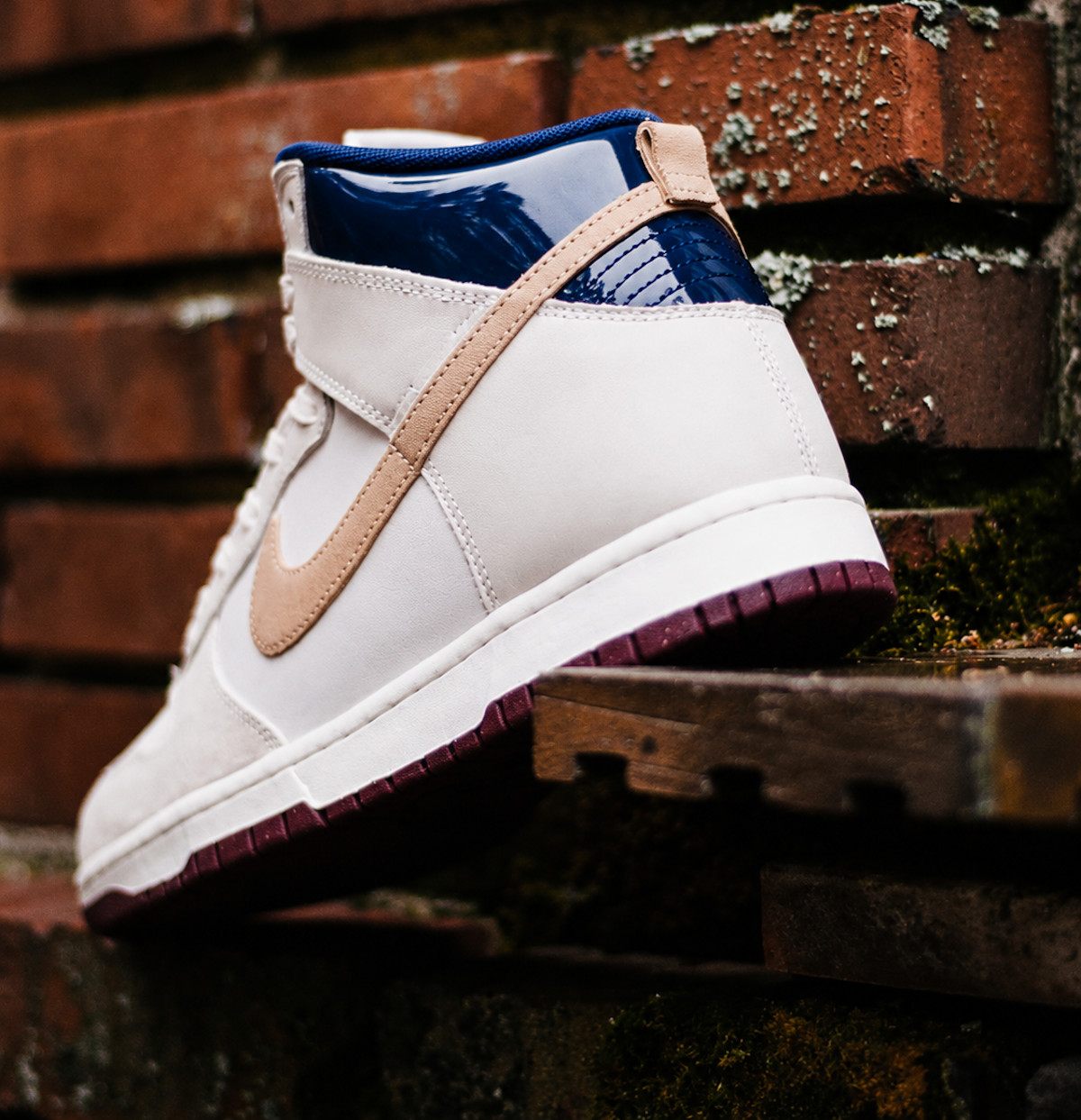 Nike SB Dunk High Pro x Beyond White and Sand Dune (2)