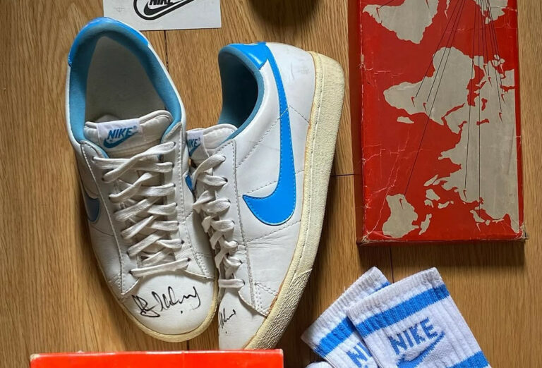 Nike Wimbledon de 1983 signée par McEnroe (couv)