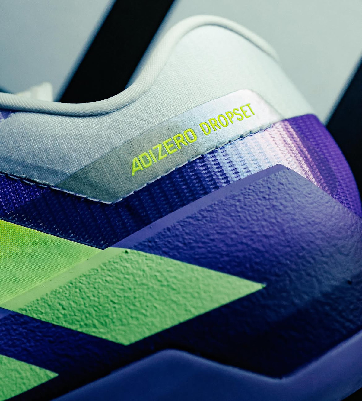 adidas Adizero Dropset Pro solar yellow Purple KK1549 (2)