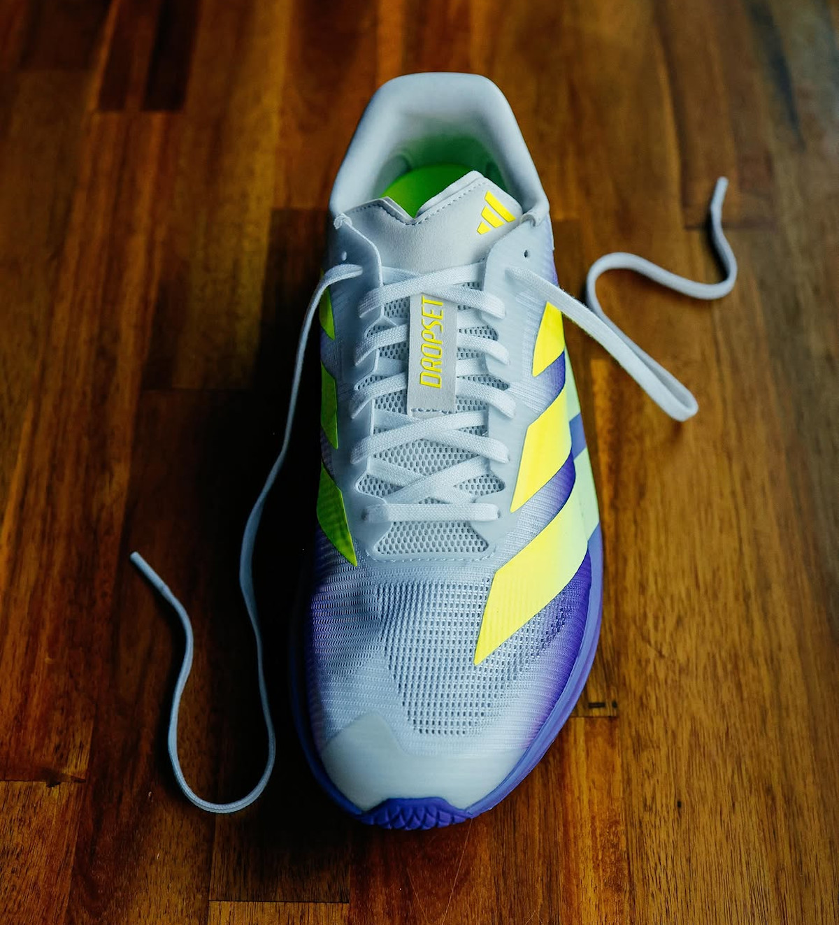 adidas Adizero Dropset Pro solar yellow Purple KK1549 (3)