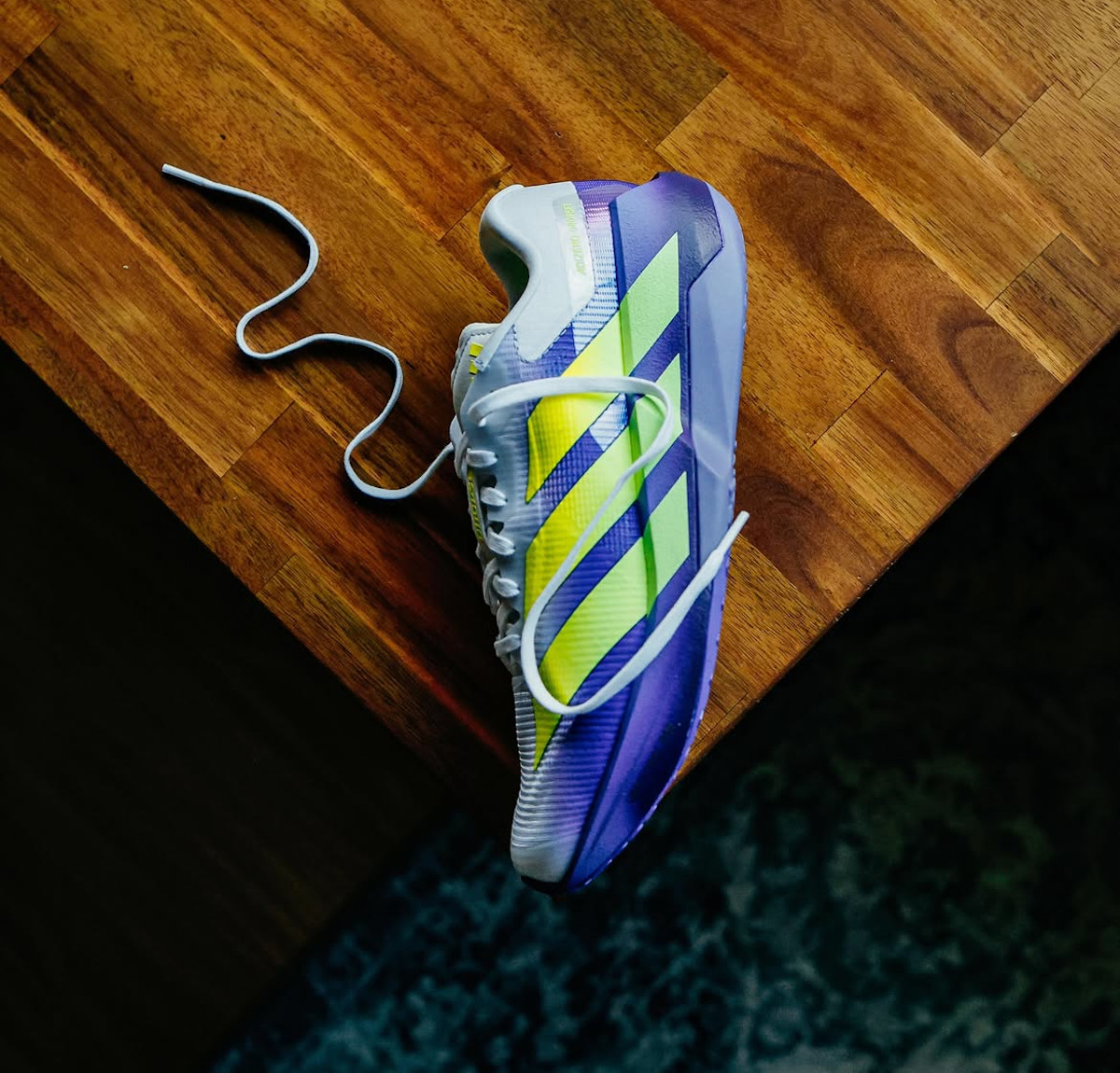 adidas Adizero Dropset Pro solar yellow Purple KK1549 (6)