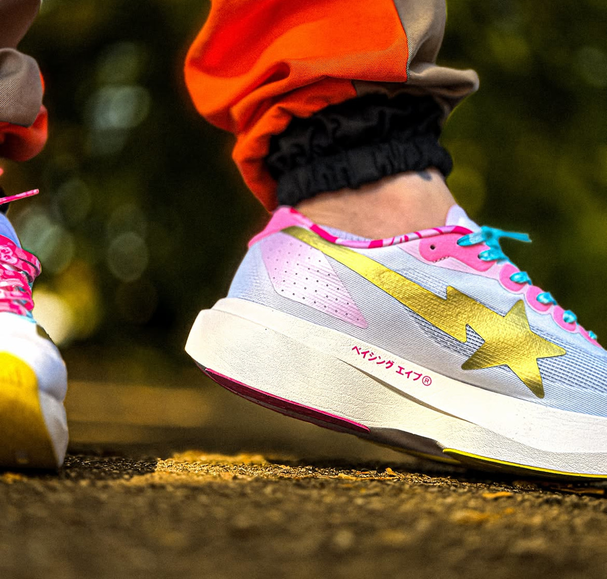 adidas Adizero Evo SL blanche rose et bleue KJ5751 (3)