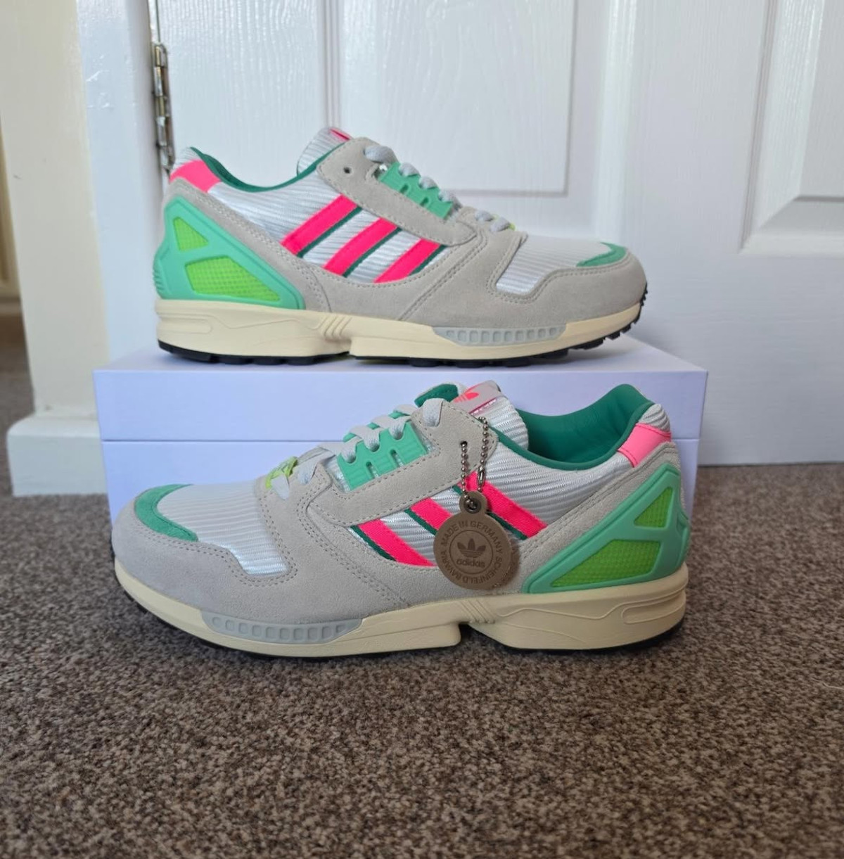 adidas ZX 8000 MIG Off White Lucid Pink