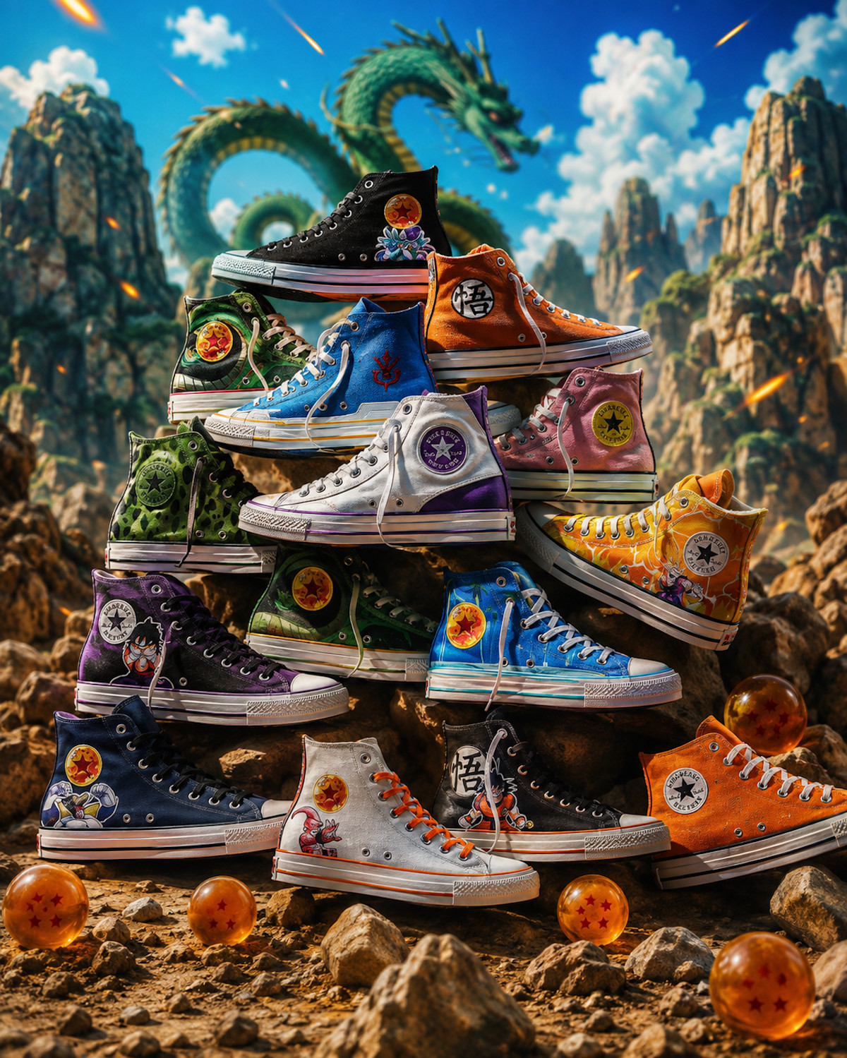 Converse x Dragon Ball Z (1)