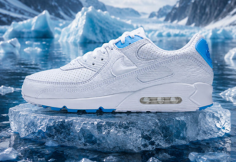 Nike Air Max 90 White Aurora Blue IZ2746-100 (couv)