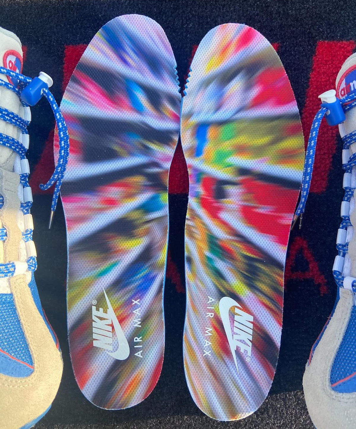 Nike Air Max 95 Big Bubble Blue Sapphire and Action Red (2)