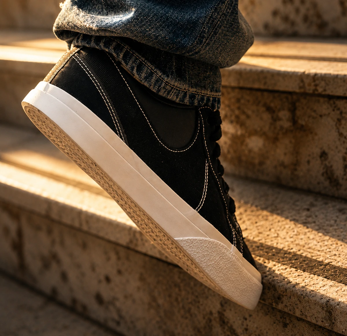 Nike Blazy Black and Sail homme IM2523-001 (4)