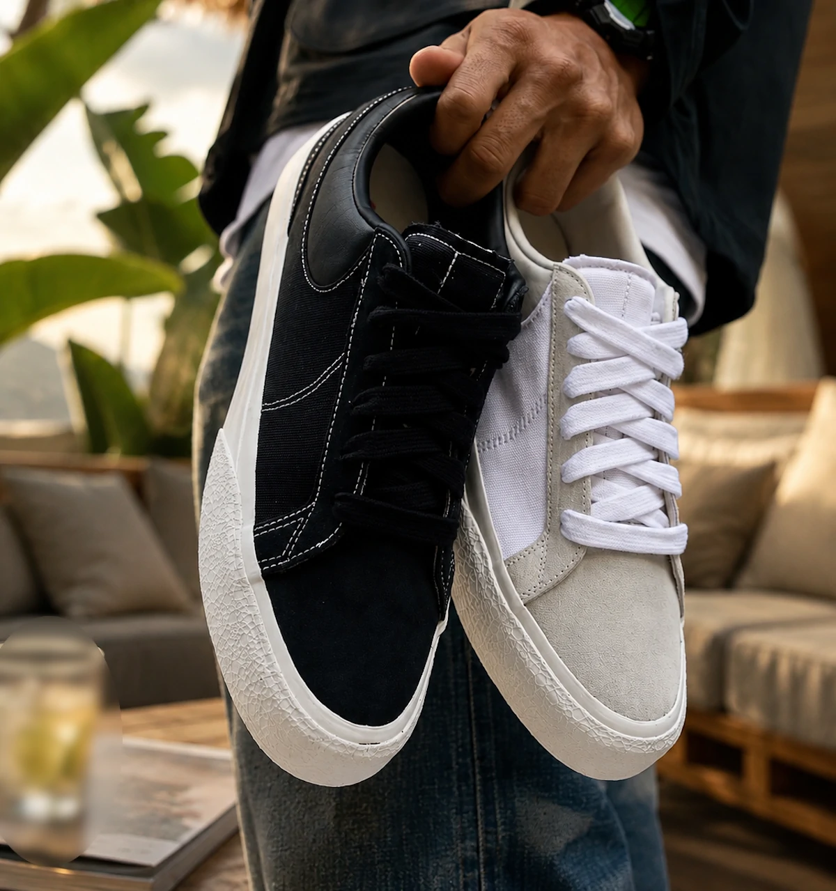 Nike Blazy Black and Sail homme IM2523-001