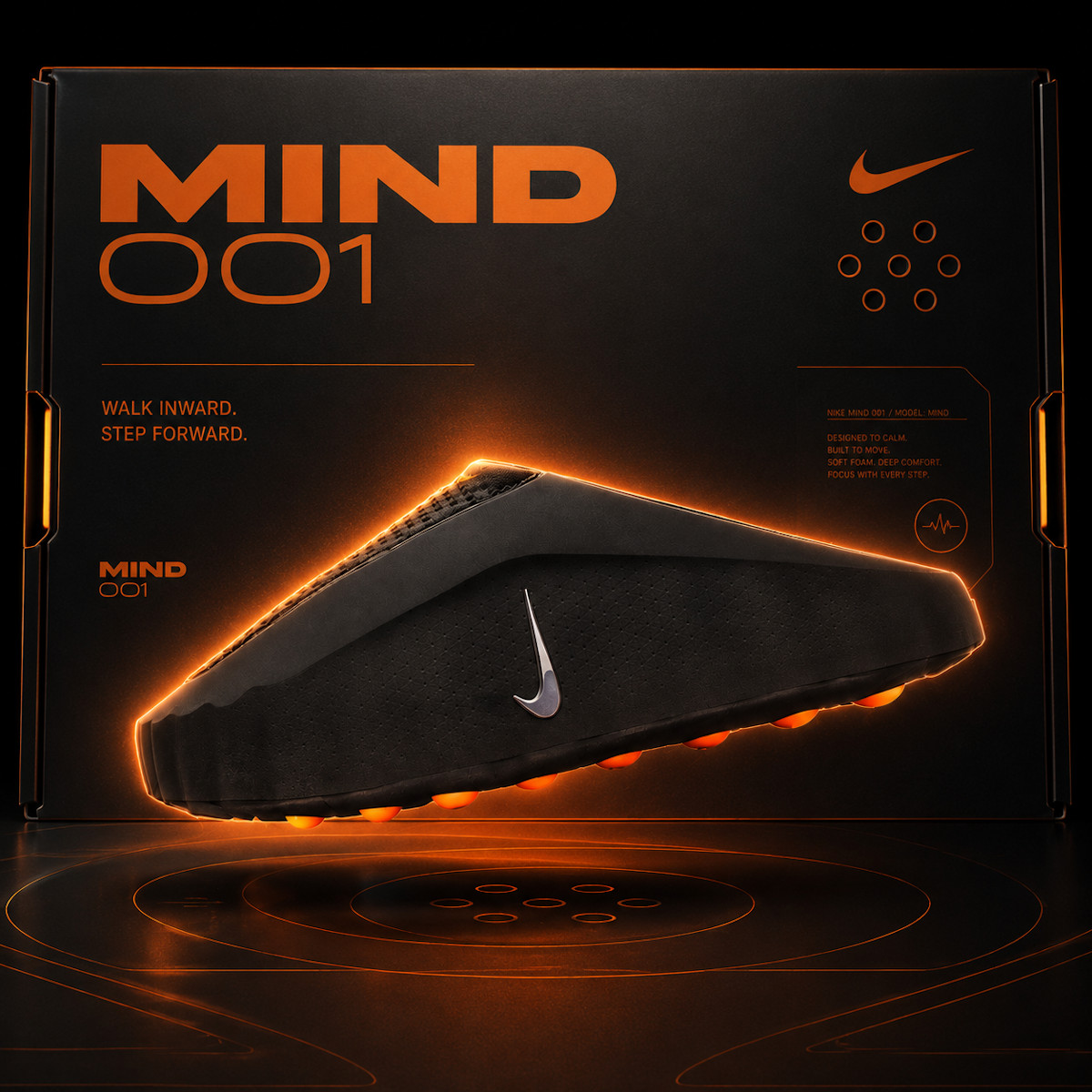 Nike Mind 001 Black Chrome HQ4307-001