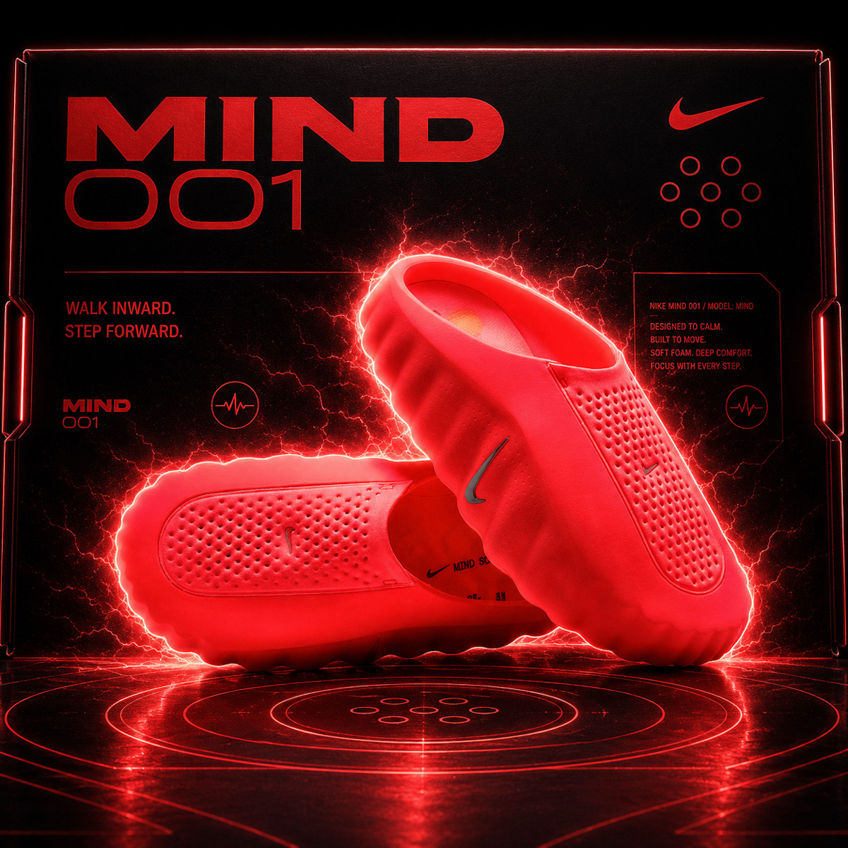 Nike Mind 001 Solar Red HQ4307-600