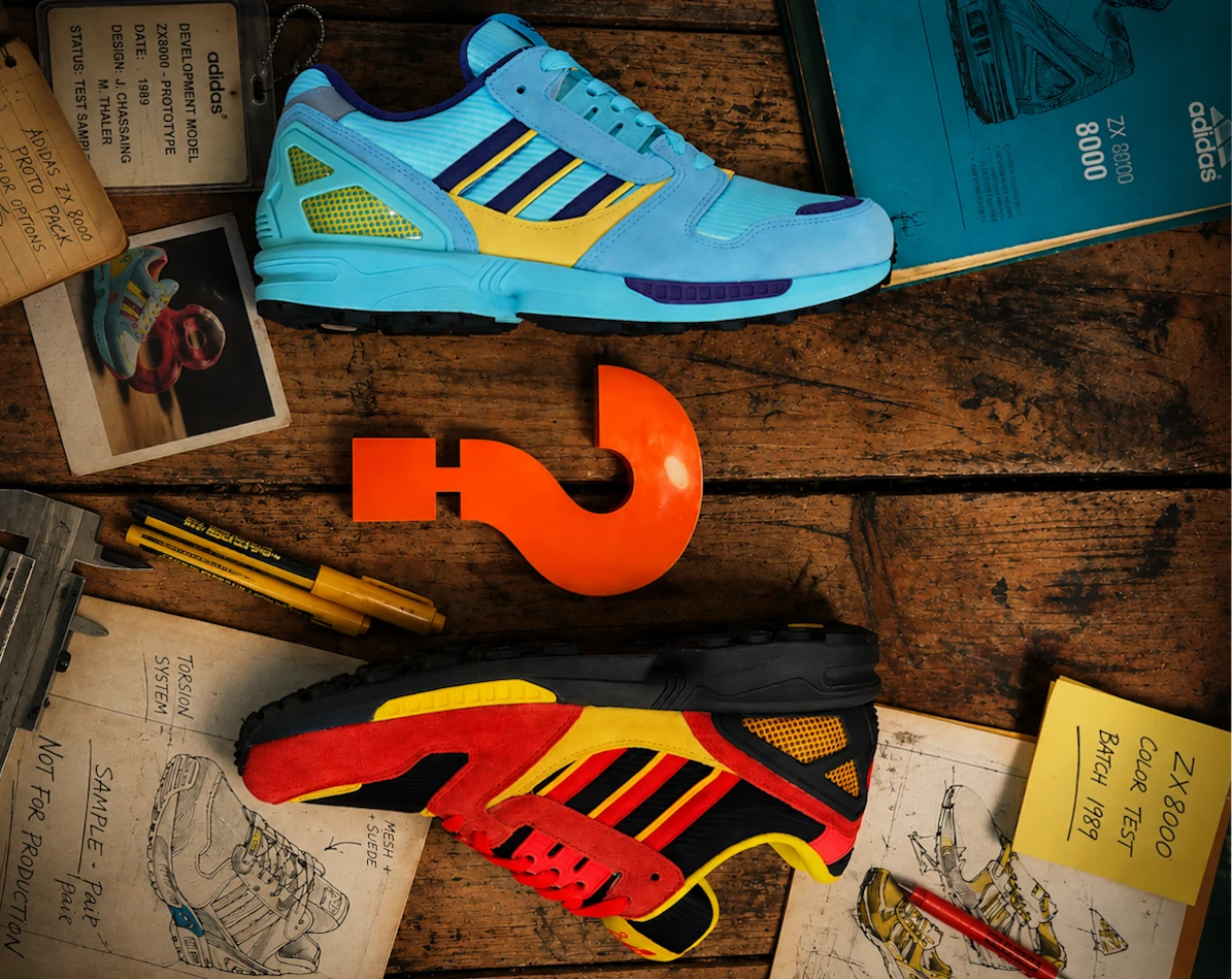 Size x adidas ZX 8000 Proto Archive Pack (couv)