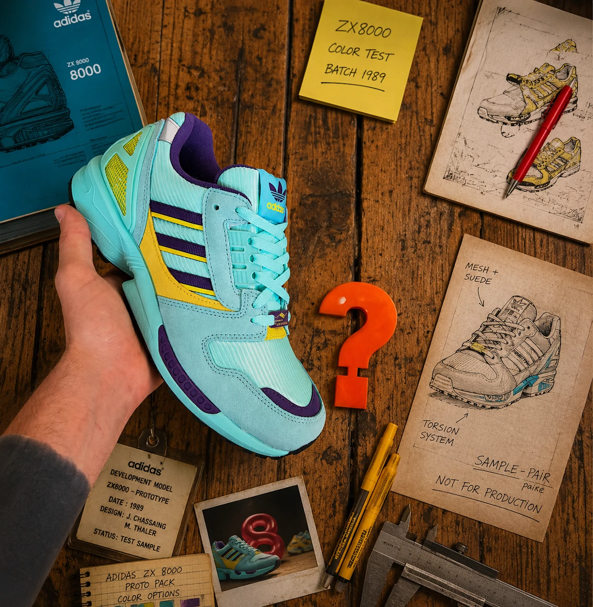 adidas ZX 8000 Proto Aqua