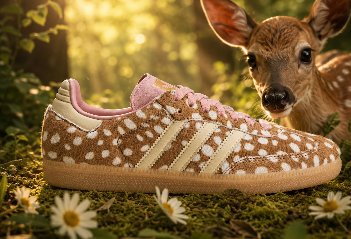 adidas samba OG Deer Print KJ7447 (couv)