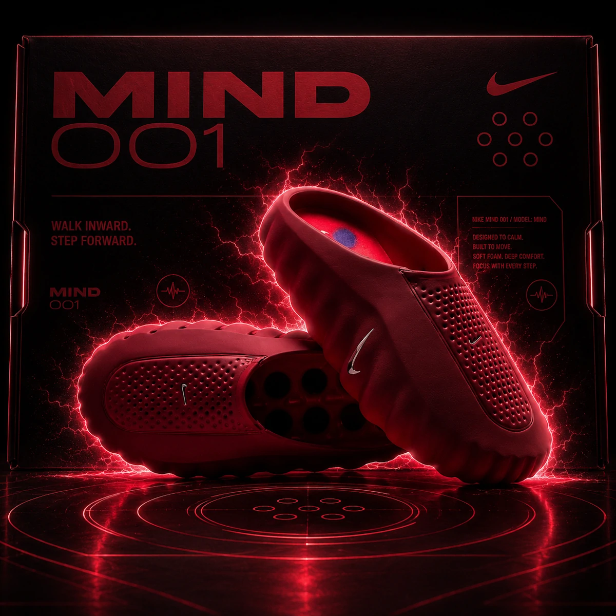 nike mind 001 Team Red University Red HQ4307-601