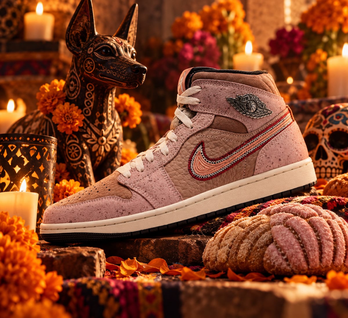 Air Jordan 1 Mid Dia de Muertos 2026 IZ4718-283 (2-1)