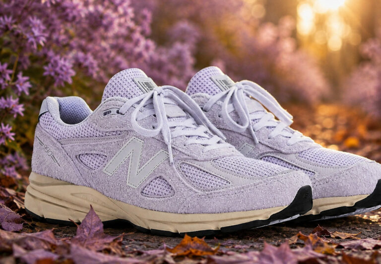 New Balance 990v4 Grey Violet Timberwolf U990LV4 (couv)