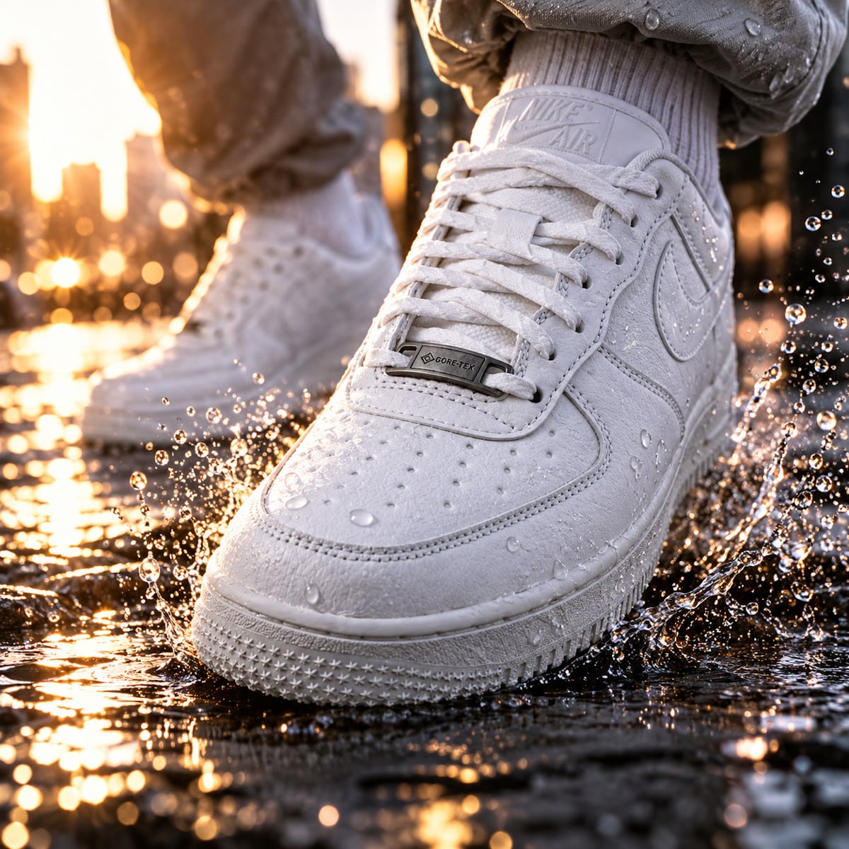 Nike Air Force 1 Gore Tex Vibram Summit White (1)