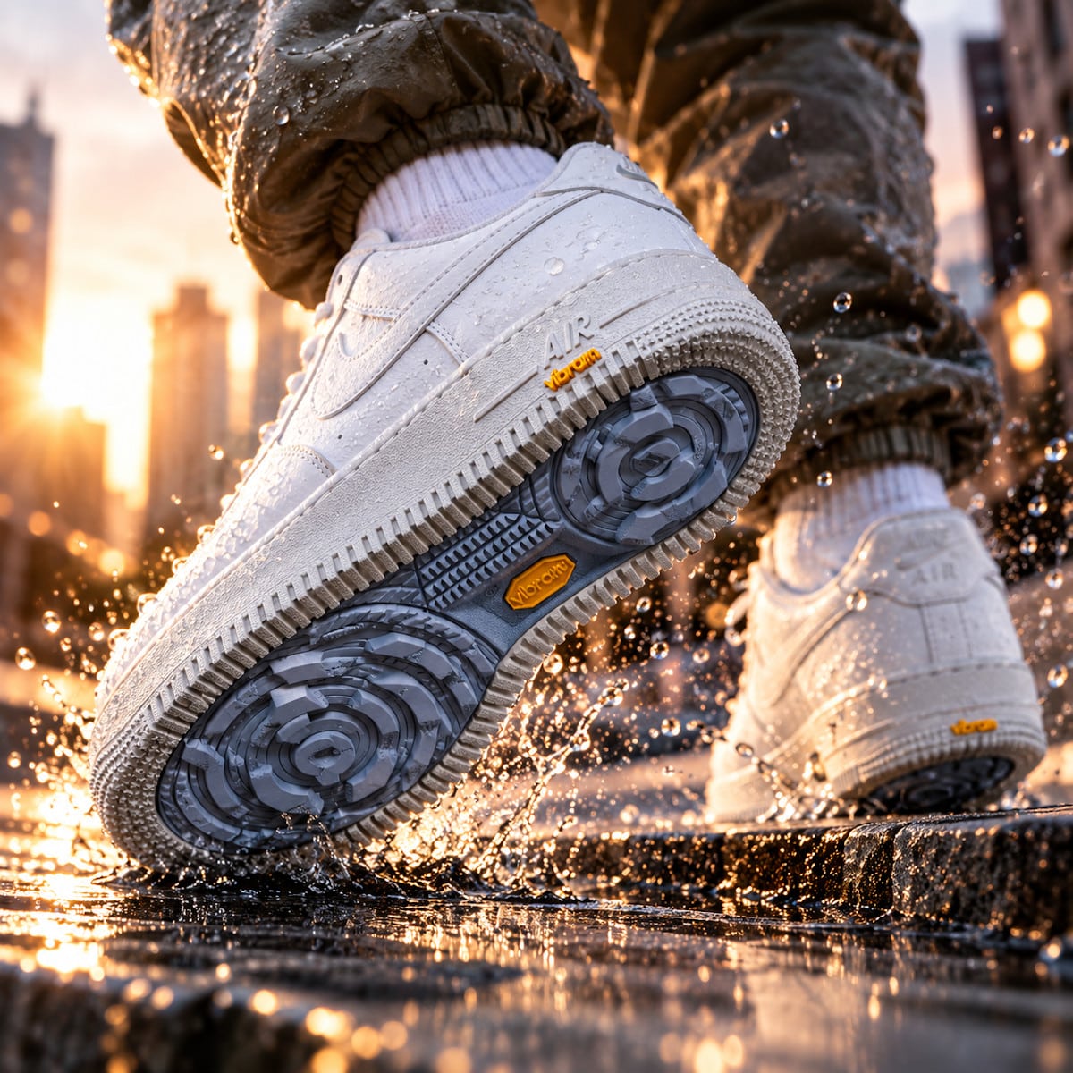 Nike Air Force 1 Gore Tex Vibram Summit White (2)