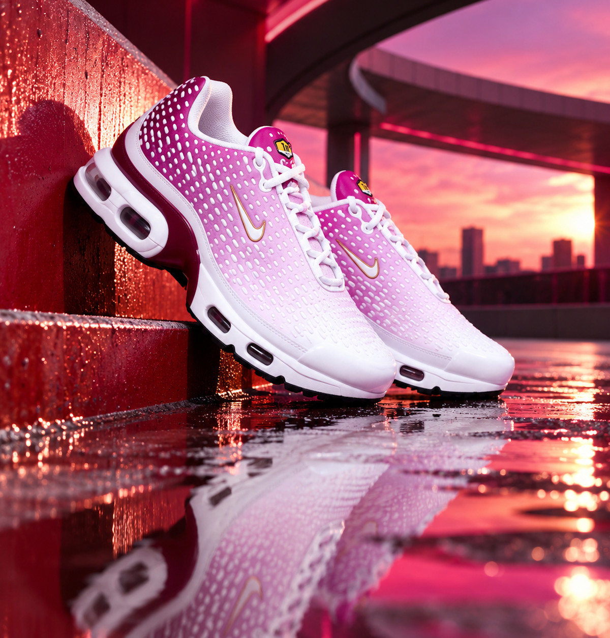 Nike Air Max Plus VII blanche et rose HQ2197-601