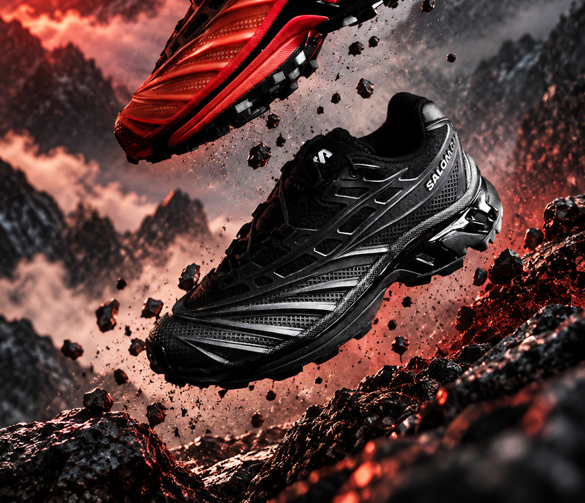 Salomon XT EVO noire Black Asphalt
