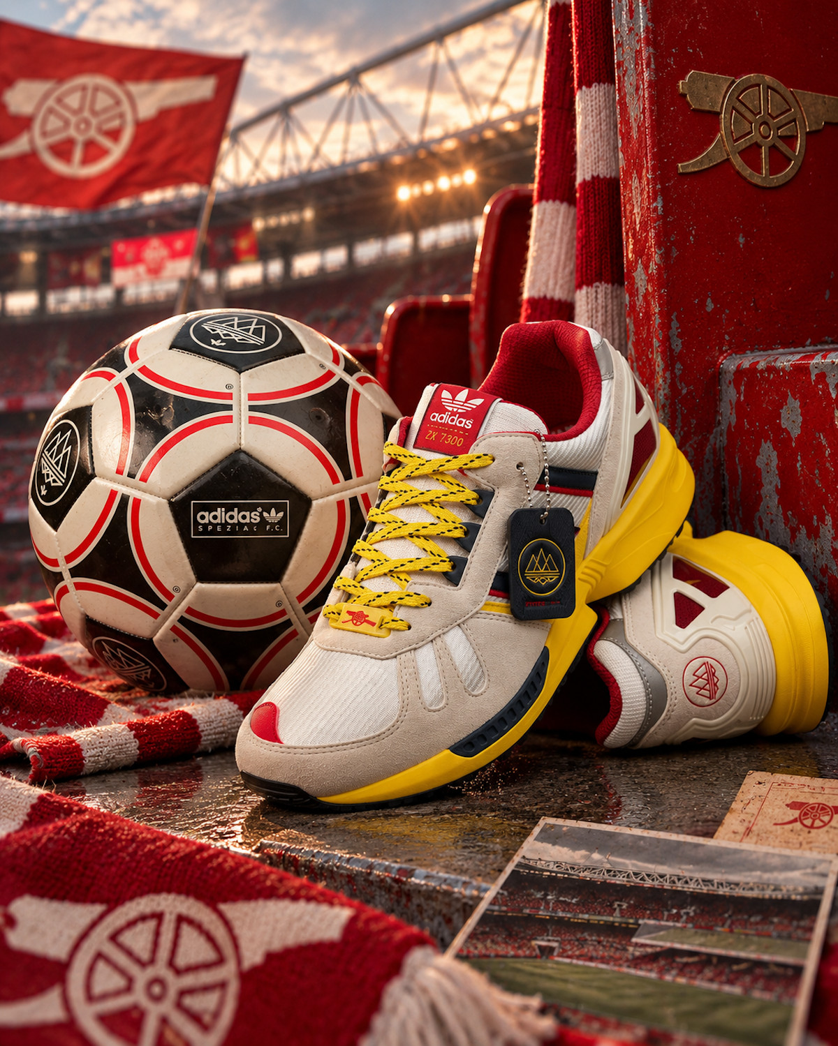 adidas ZX 7300 SPZL Arsenal KK0761 (1)