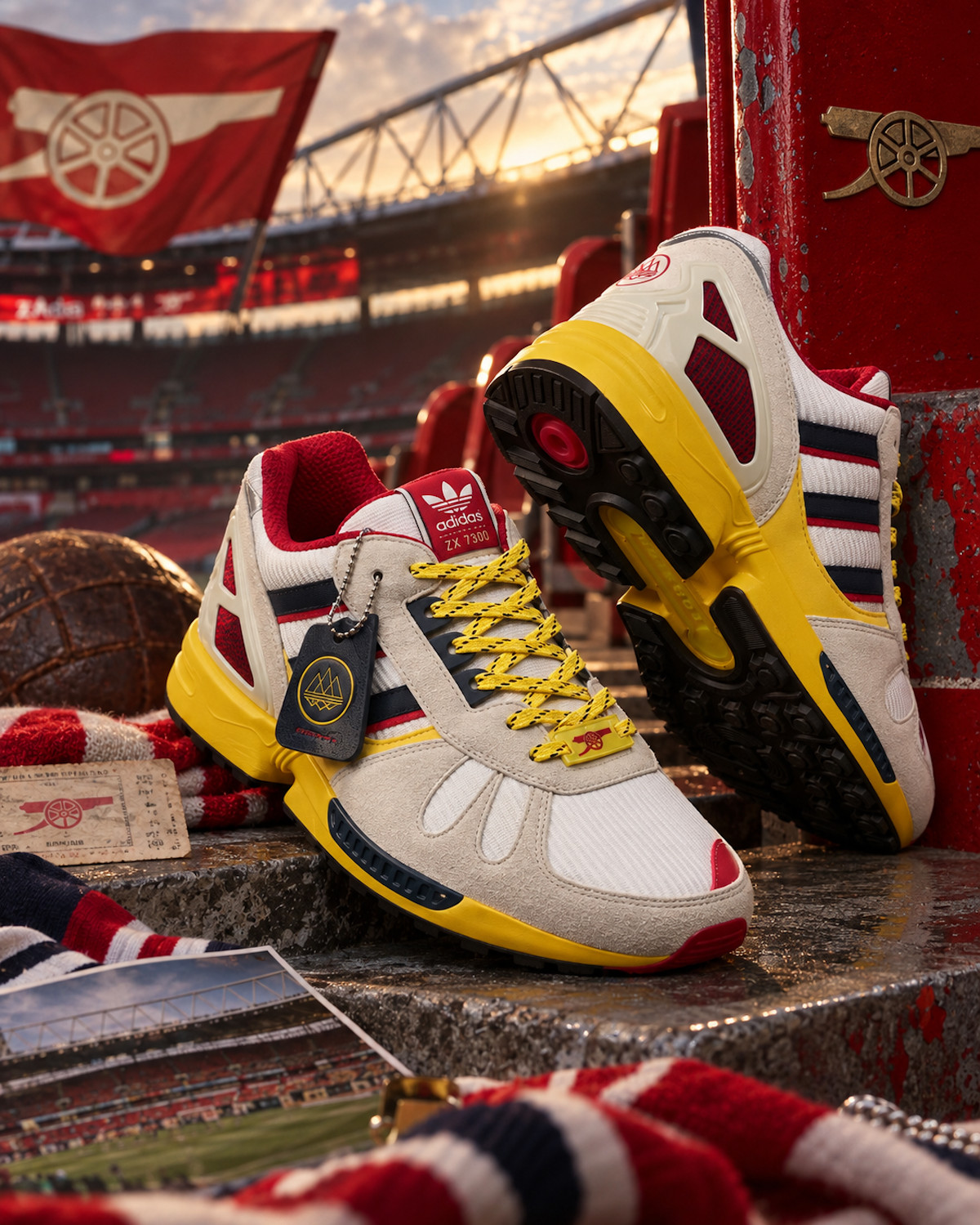 adidas ZX 7300 SPZL Arsenal KK0761