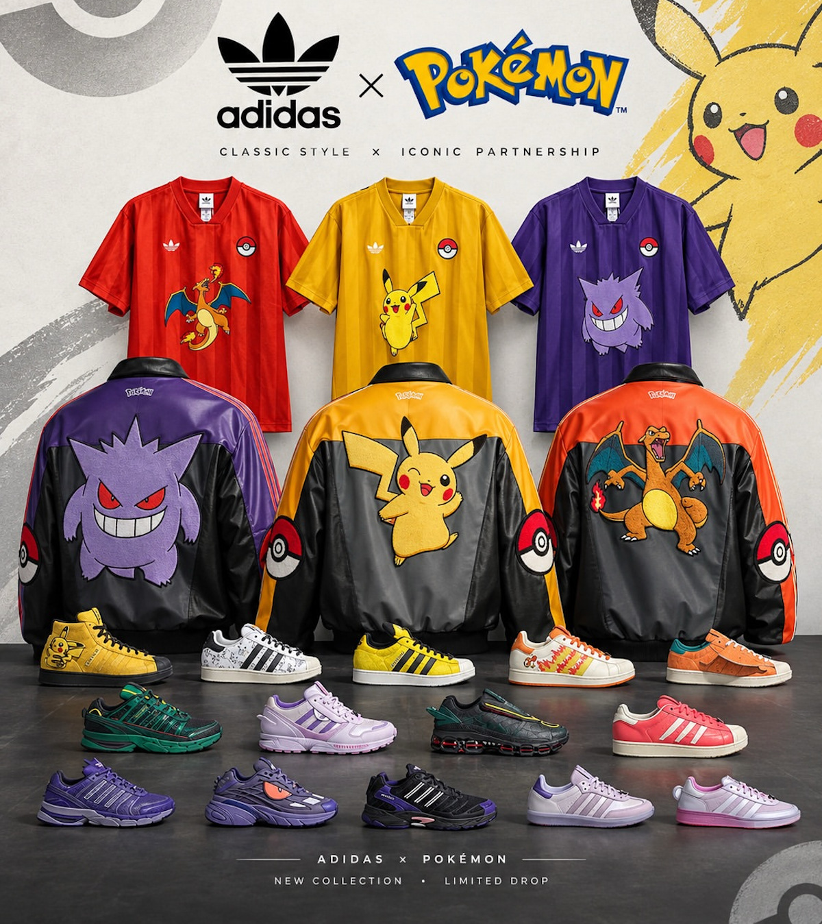 collection adidas Pokemon