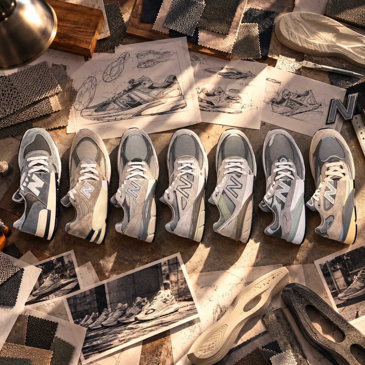La gamme New Balance 990 made in USA