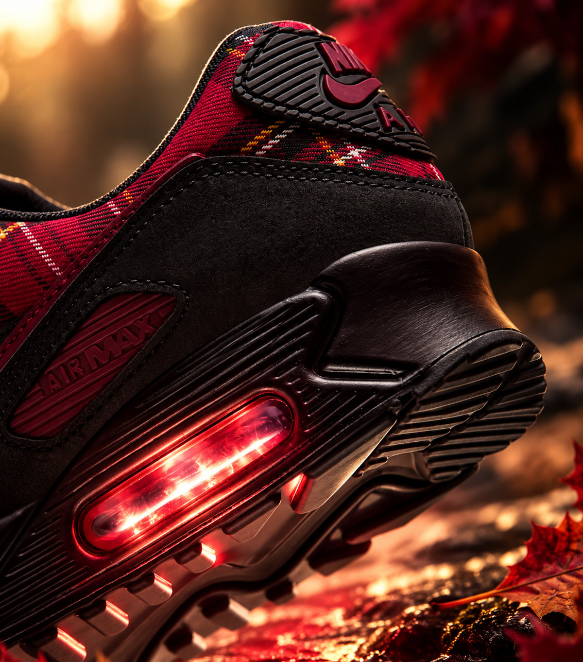Nike Air Max 90 motif écossais IR5598-002 (1)
