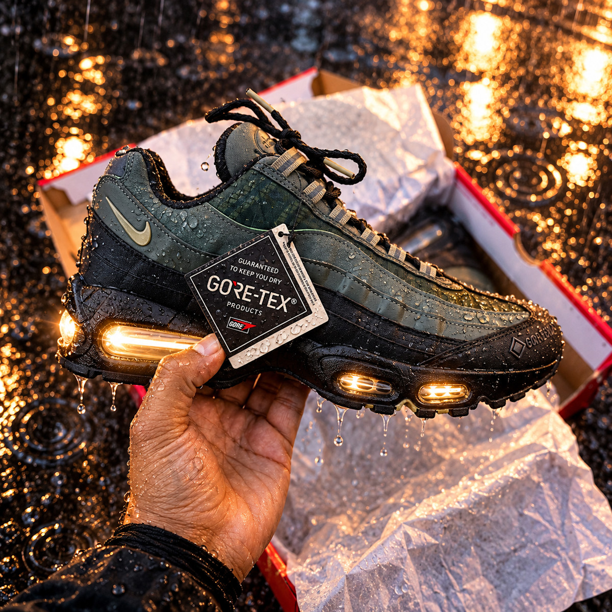 Nike Air Max 95 Gore Tex Camo Green IO1877-300 (2)