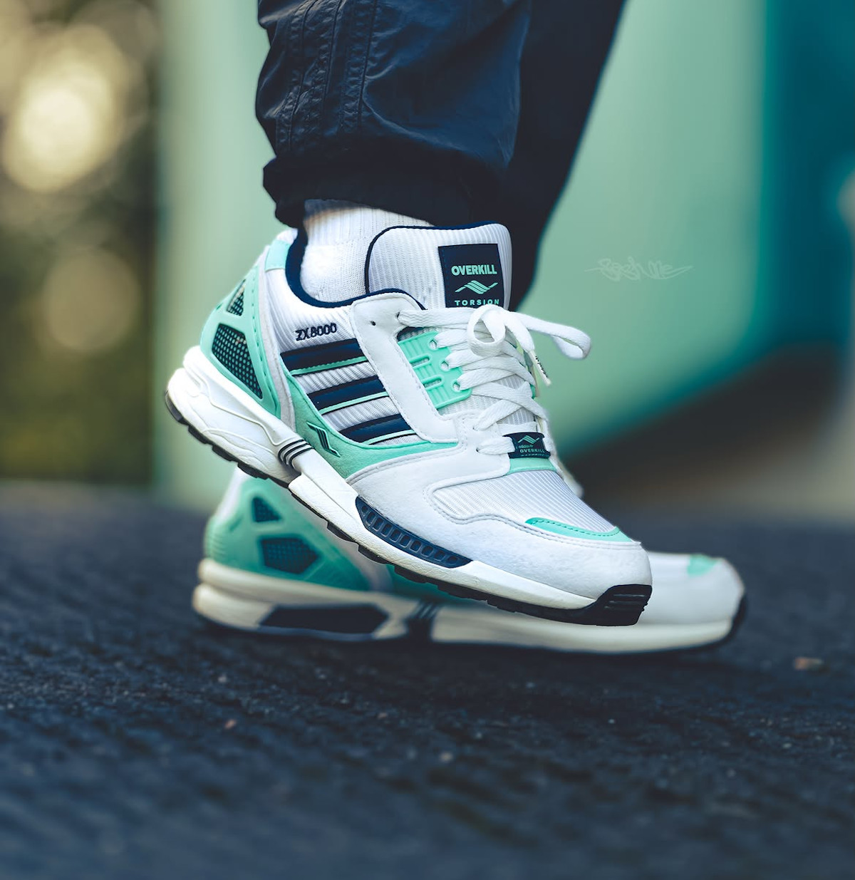 Overkill x adidas ZX 8000 Away