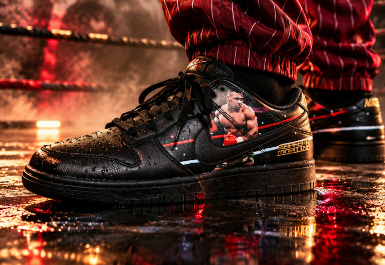 Supreme x Martine Rose x Nike Dunk Low Mike Tyson JA1868-001 (couv)