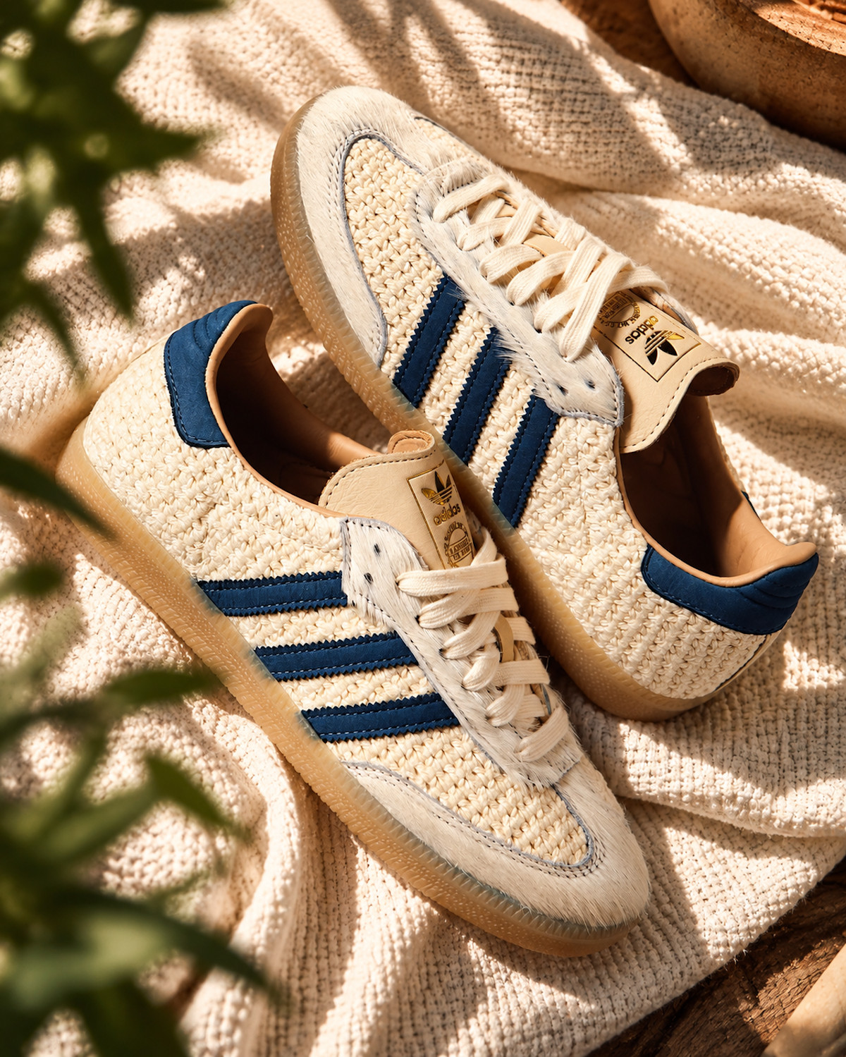 adidas Samba en laine beige KI0437 (5)