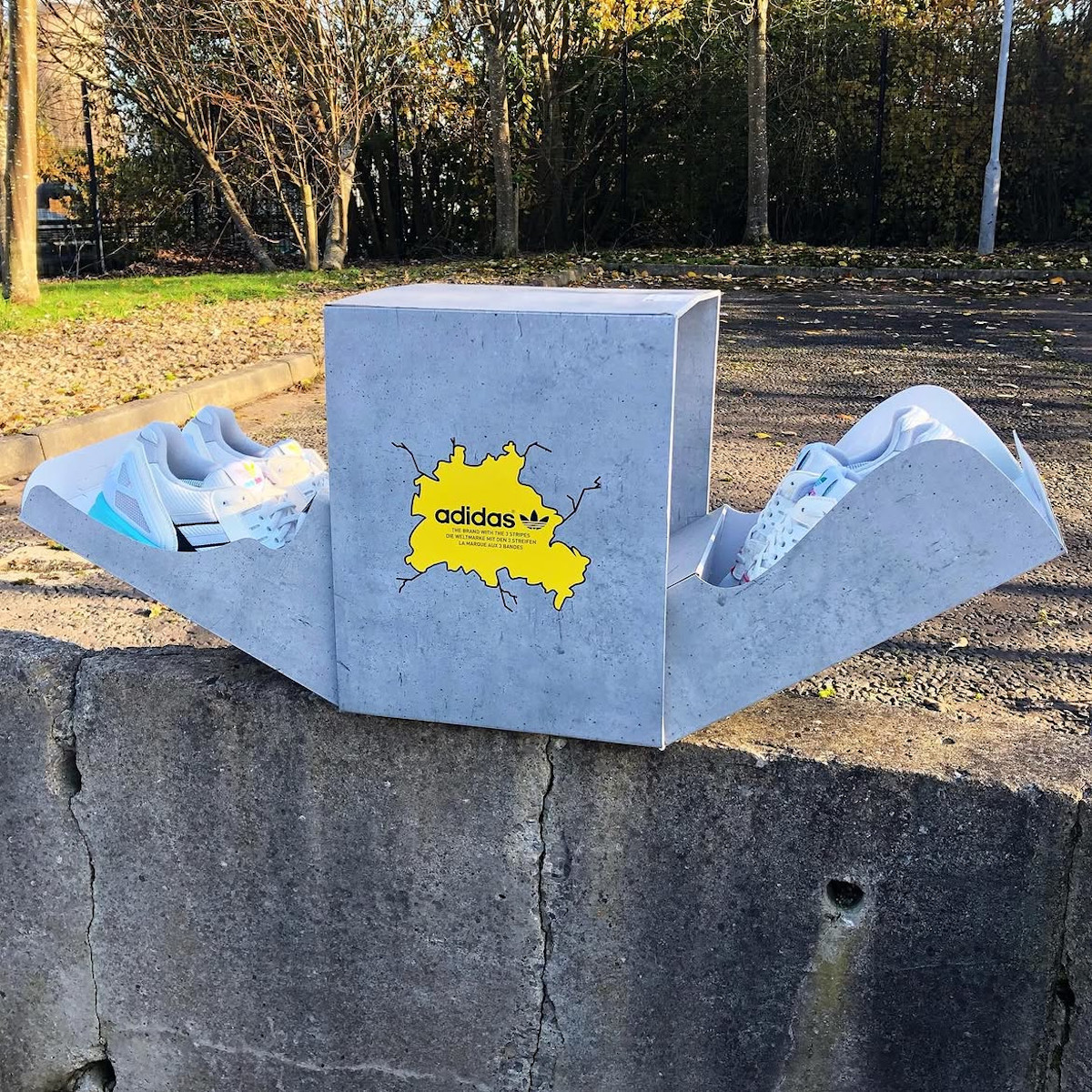 adidas ZX 8000 No Walls Needed 1989 exemplaires